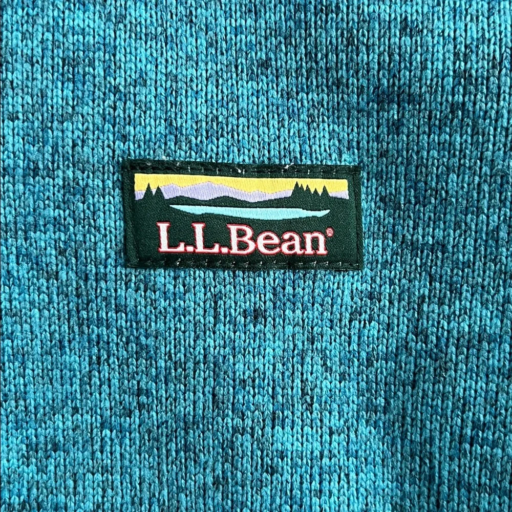 L.L.Bean Women’s Sweater Fleece Full-Zip Jacket Size Medium Petite